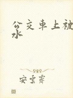公交车上被摸出水