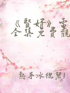 《贤婿》电视剧全集免费观看