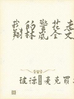 我的警花老婆龙翔林岚全文阅读无弹窗小说
