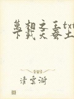 万相之王txt下载天蚕土豆