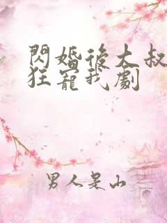 闪婚后大叔每天狂宠我剧