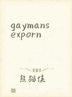 gaymansexporn