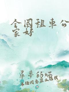 全国租车公司哪家好