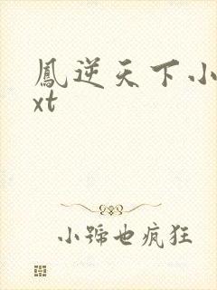 凤逆天下小说txt