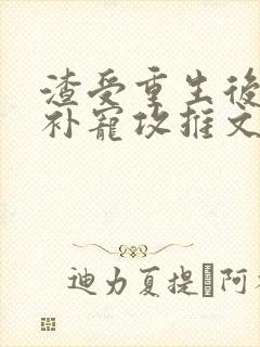 渣受重生后悔弥补宠攻推文