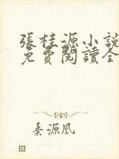 张桂源小说大全免费阅读全文