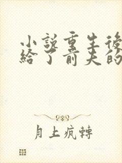 小说重生后我嫁给了前夫的死对头