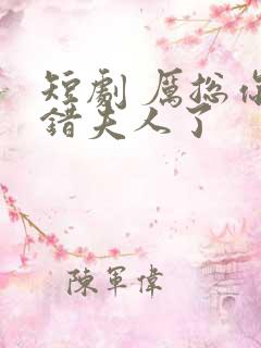 短剧 厉总你找错夫人了
