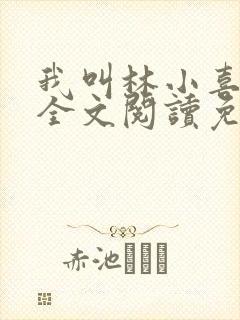 我叫林小喜小说全文阅读免费