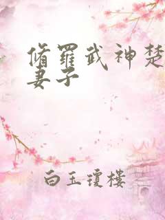 修罗武神楚枫的妻子