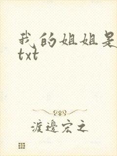 我的姐姐是美女txt