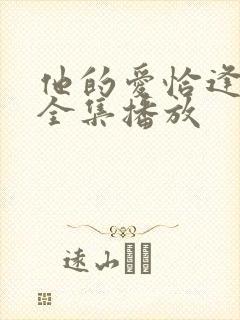 他的爱恰逢其时全集播放