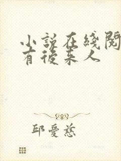 小说在线阅读还有后来人