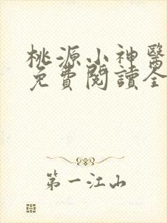 桃源小神医王辰免费阅读全本