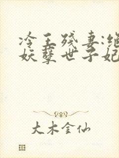 冷王残妻:绝宠妖孽世子妃