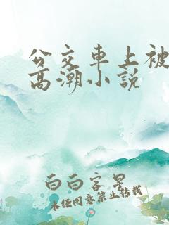 公交车上被c到高潮小说