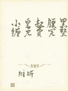 小皇叔腹黑又难缠免费完整版