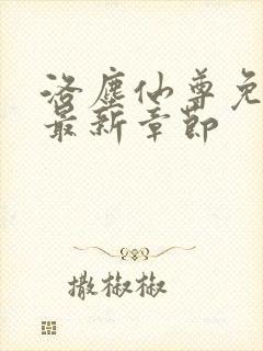 洛尘仙尊免费看最新章节