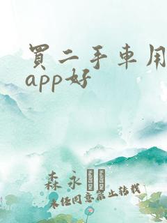 买二手车用哪个app好