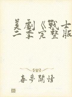 美剧《战士》第二季完整版在线观看