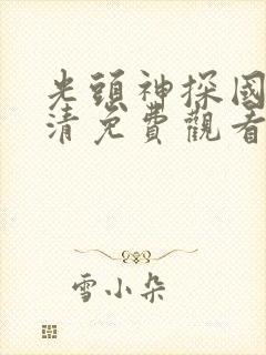 光头神探国语高清免费观看