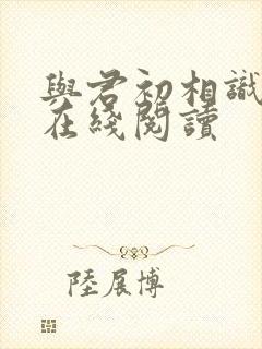 与君初相识全文在线阅读