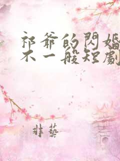 祁爷的闪婚娇妻不一般短剧