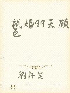 试婚99天顾灵色