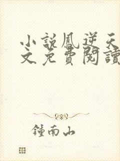 小说凤逆天下全文免费阅读