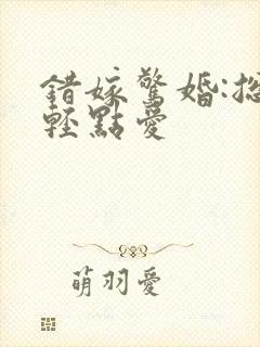 错嫁惊婚:总裁轻点爱