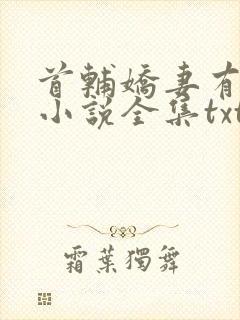 首辅娇妻有空间小说全集txt