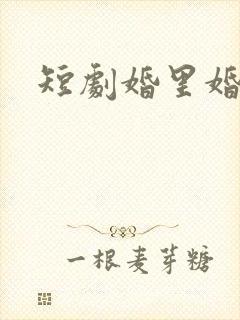 短剧婚里婚外