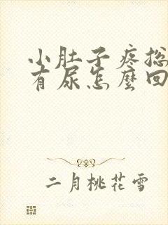 小肚子疼总感觉有尿怎么回事