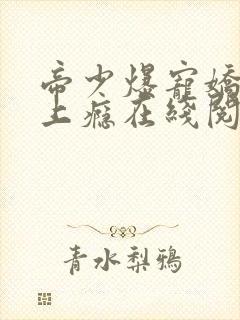 帝少爆宠娇妻霸上瘾在线阅读