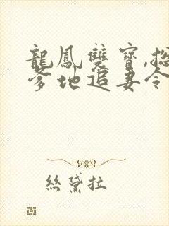龙凤双宝,总裁爹地追妻令