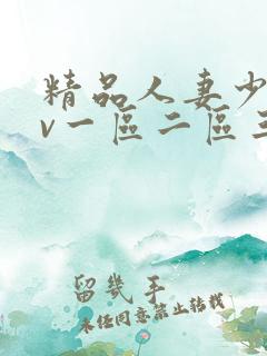 精品人妻少妇av一区二区三区