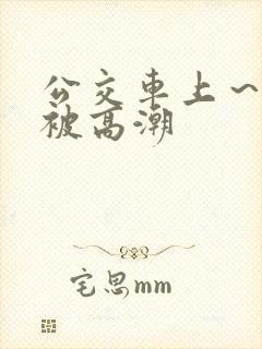 公交车上～嗯啊被高潮