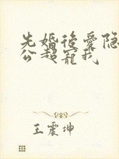 先婚后爱隐婚老公超宠我