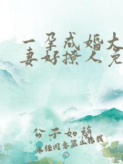 一孕成婚大叔宠妻好撩人免费阅读