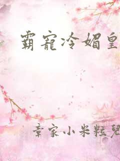 霸宠冷媚皇妃