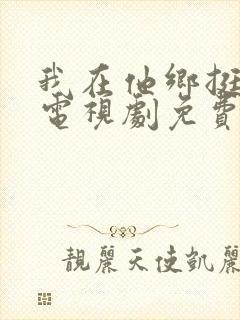 我在他乡挺好的电视剧免费在线观看