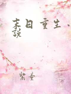 末日 重生 小说