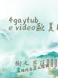 4gaytube video欧美18