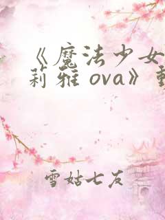 《魔法少女☆伊莉雅 ova》动漫