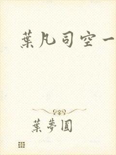 叶凡司空一嫣然