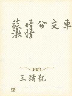 苏晴公交车上的激情