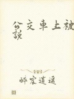 公交车上被摸小说