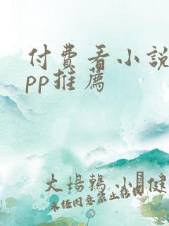 付费看小说的app推荐