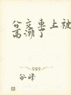 公交车上被摸到高潮了