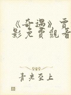《奇遇》贾冰电影免费观看